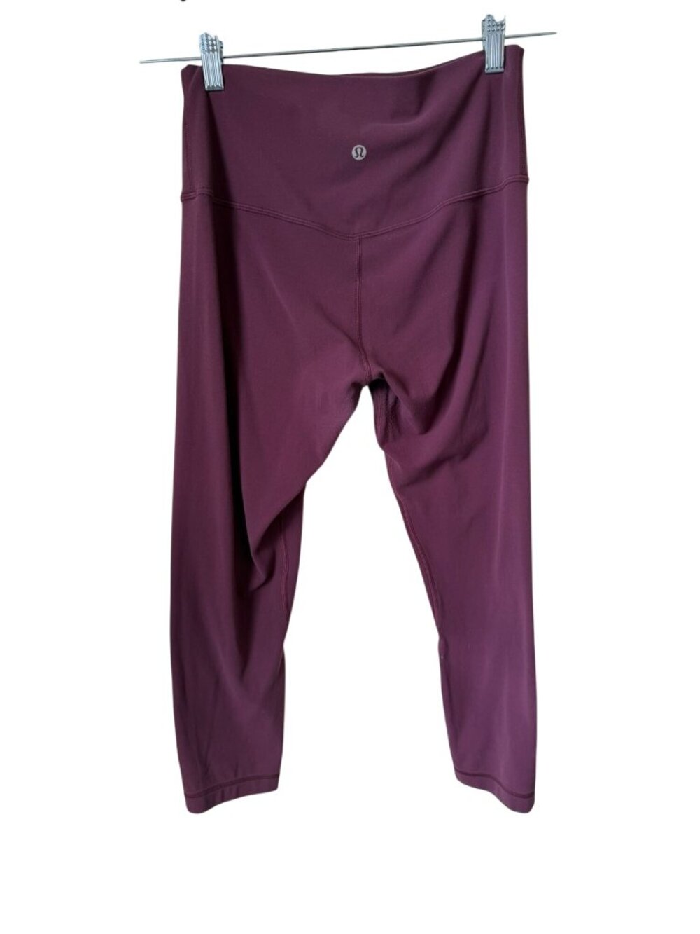 Lululemon Leggings Burgundy Women's [Size 8-10] - Picture 2 of 6
